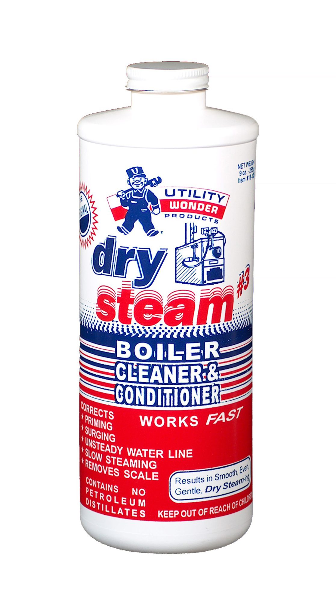 DRY STEAM #3 BOILER CLEANER - Utility Chemicals
